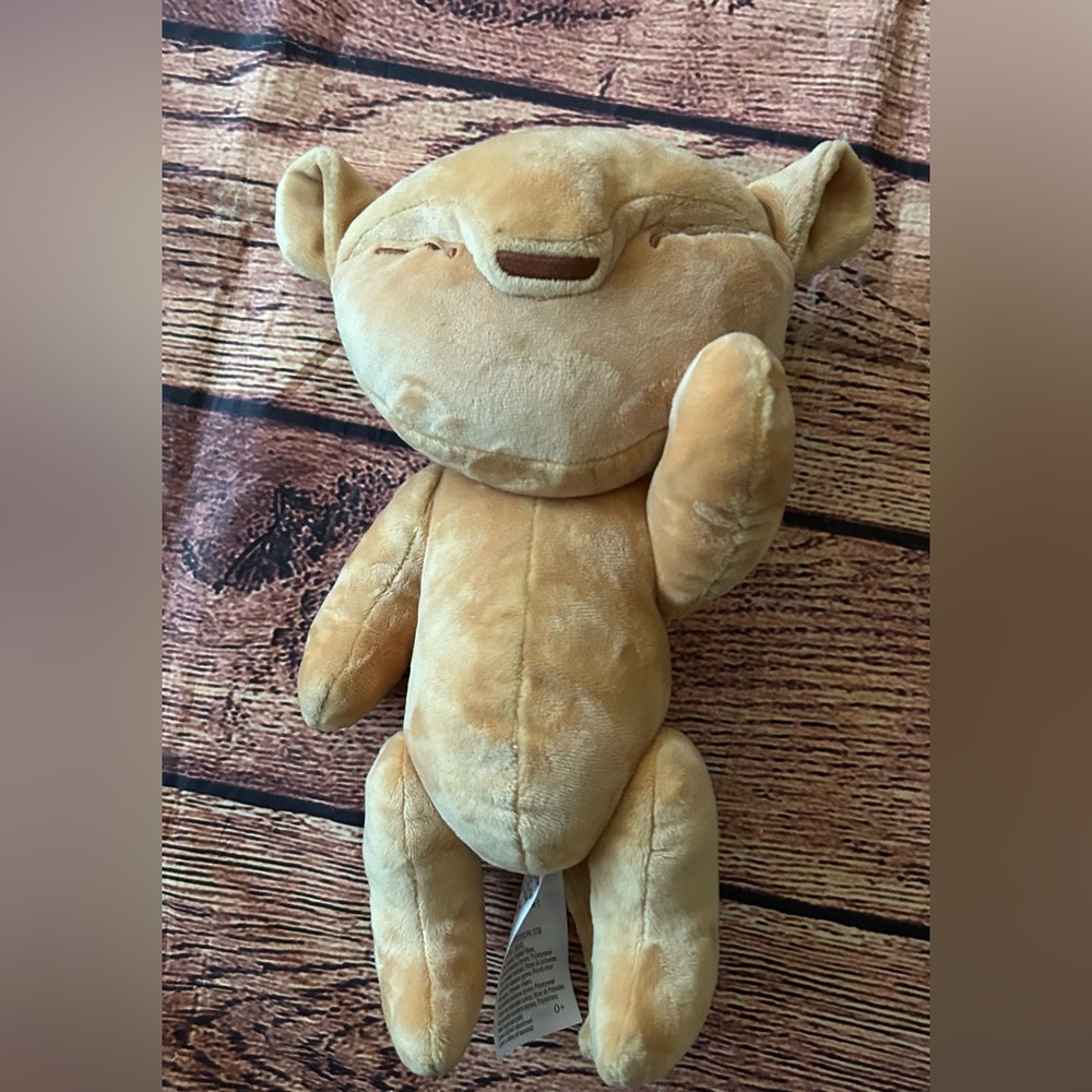 The Lion King Broadway Musical Baby Simba Plush Lion. Tan. Soft. Toy 15"